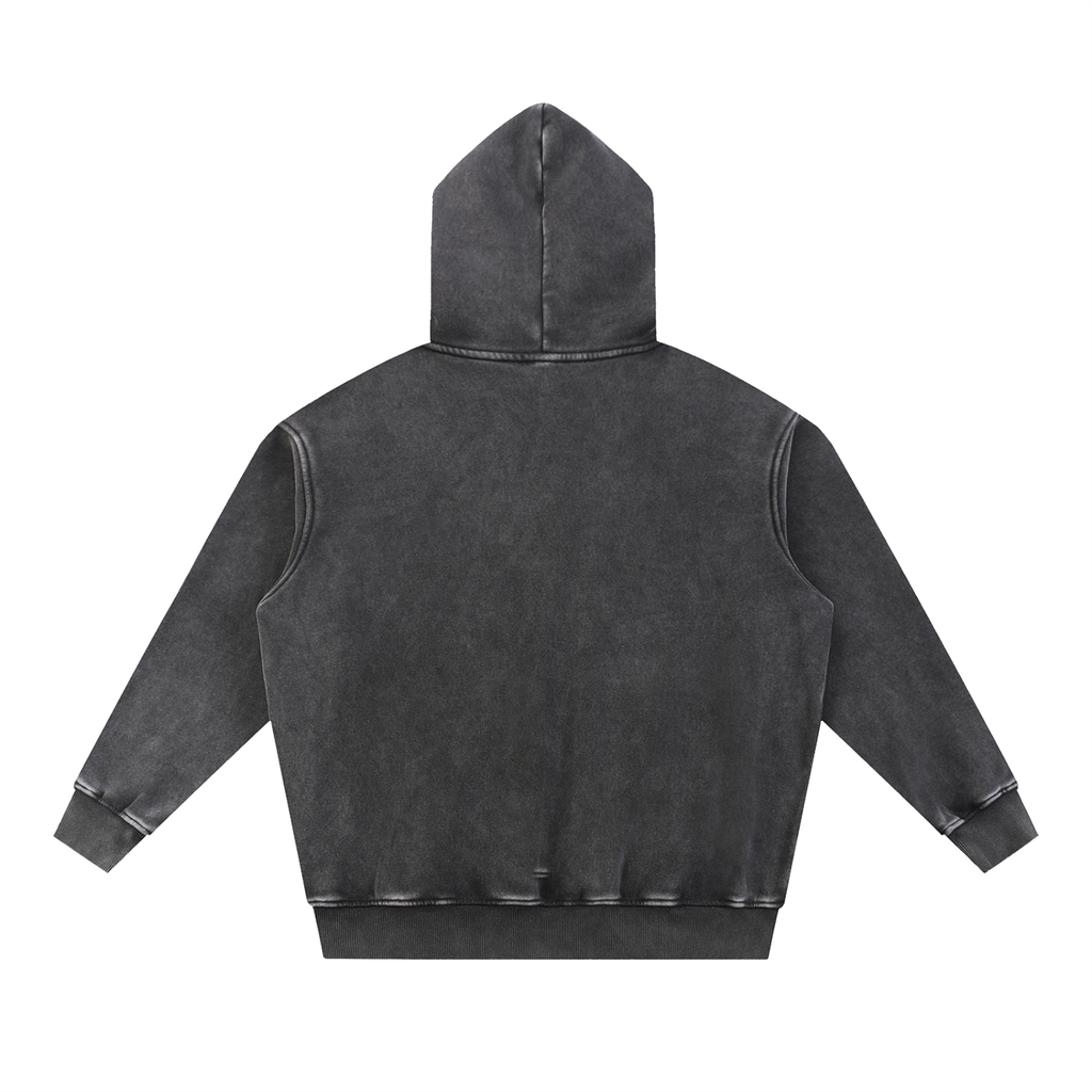 Limited Edition Snow Wash Fleece Oversize Hoodie