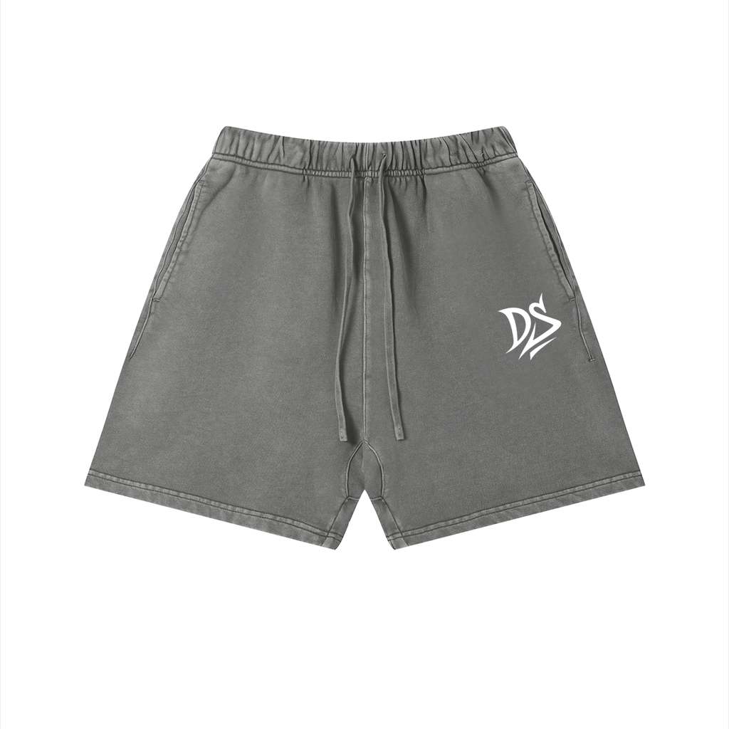 DeLuX Unisex Vintage Wash Cotton Shorts