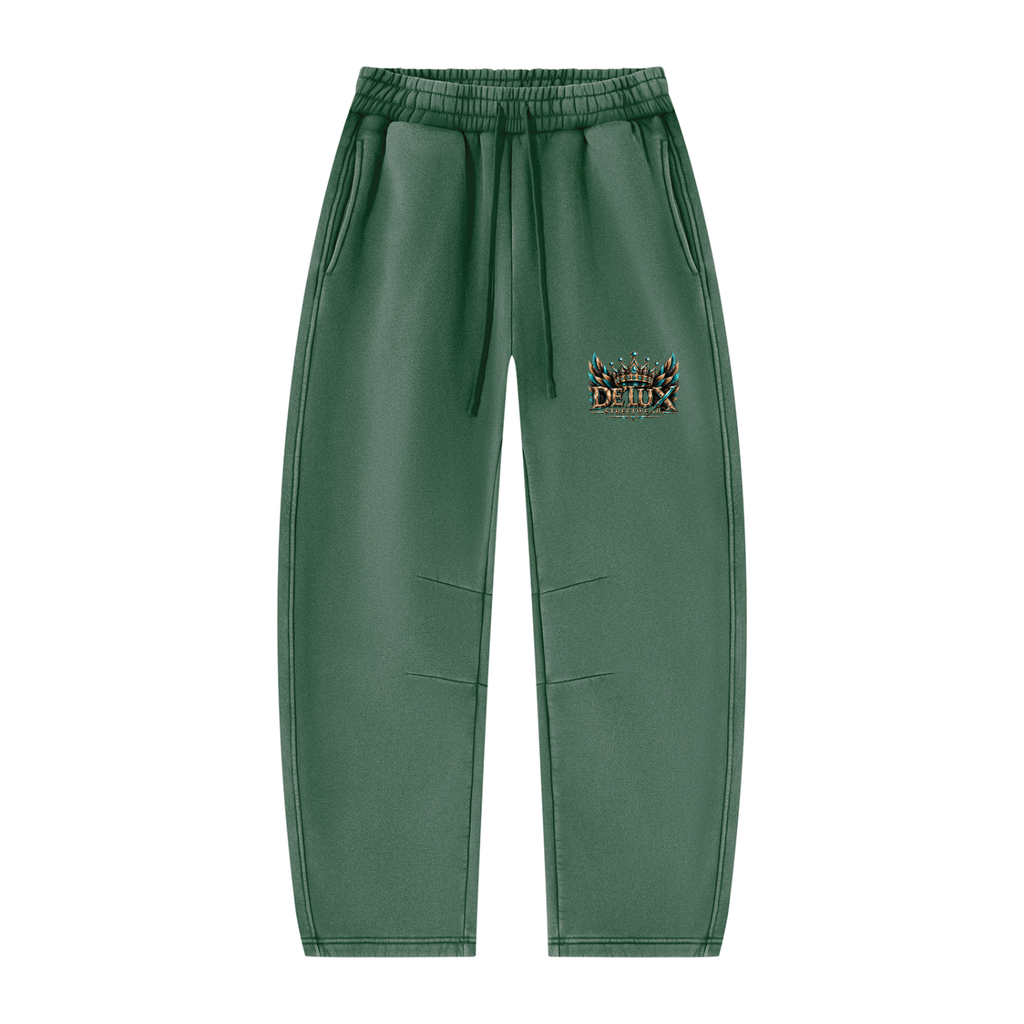 DeLuX Barrel Leg Fleece Sweatpants