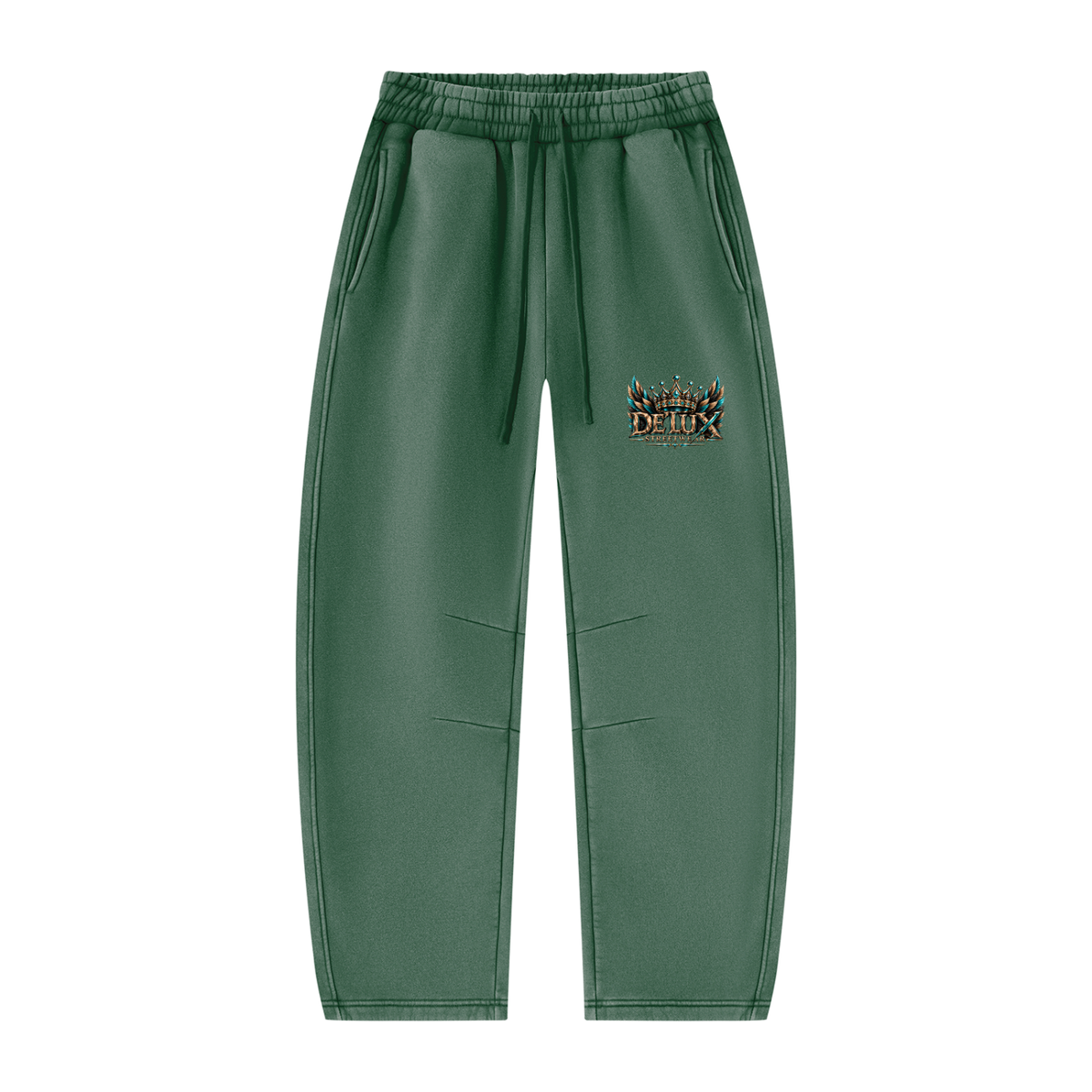DeLuX Barrel Leg Fleece Sweatpants