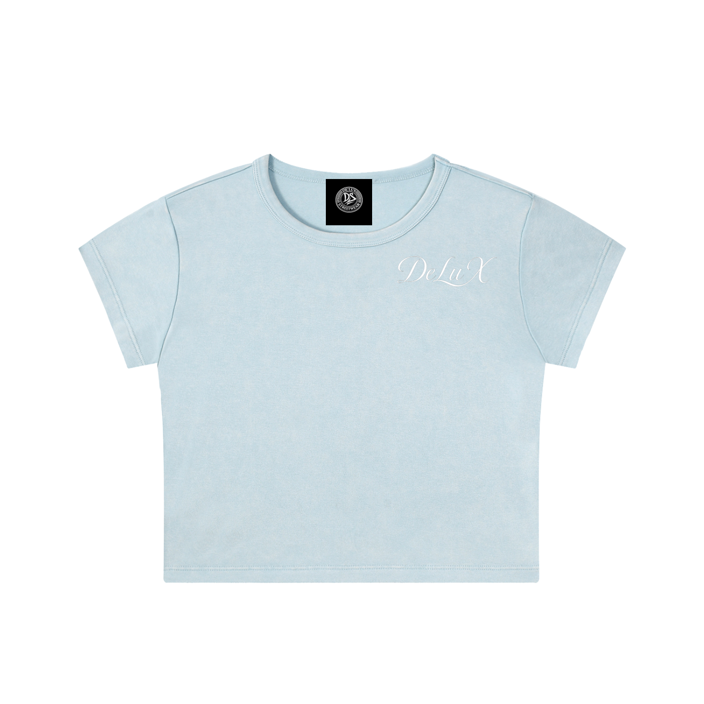 Snow Washed Crop Top