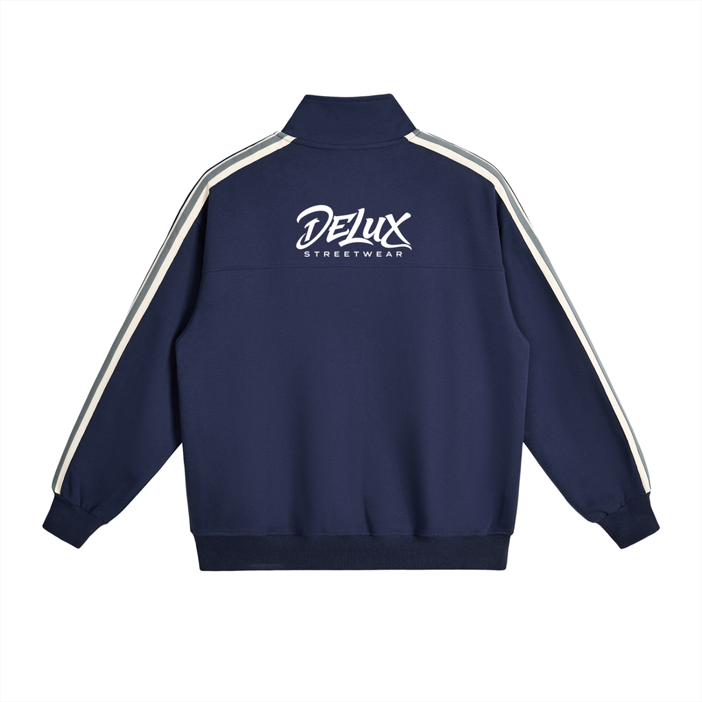 DeLuX Side-Stripe Stand Collar  Jacket