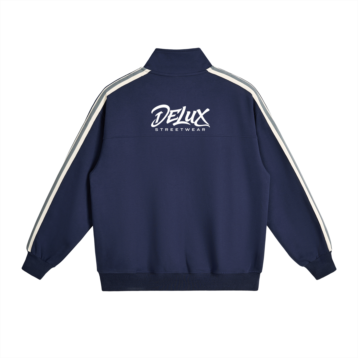 DeLuX Side-Stripe Stand Collar  Jacket