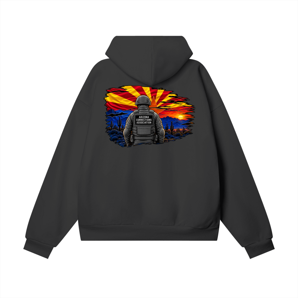 ACA "Hero"  Heavyweight Hidden Pocket Fleece Hoodie