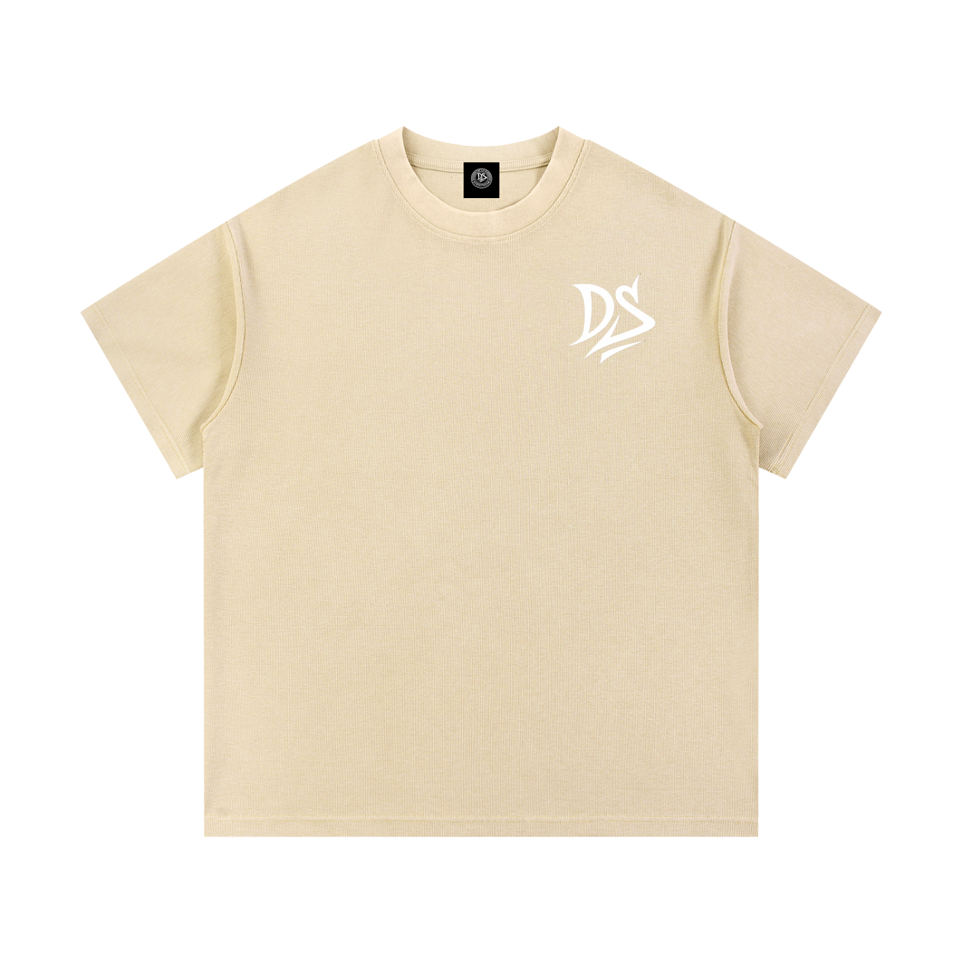 Mineral Wash Waffle Knit T-Shirt