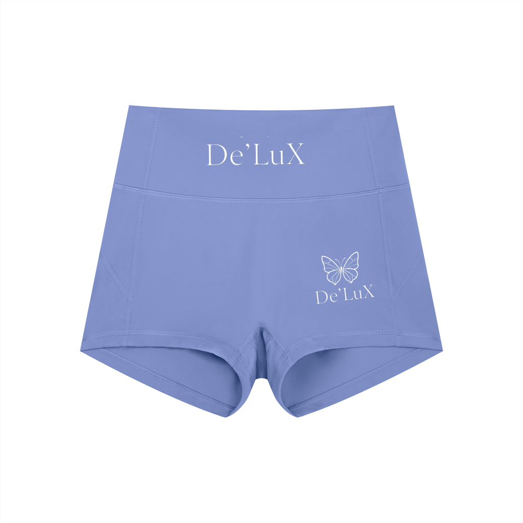DeLuX Women’s High-Waist Yoga Shorts