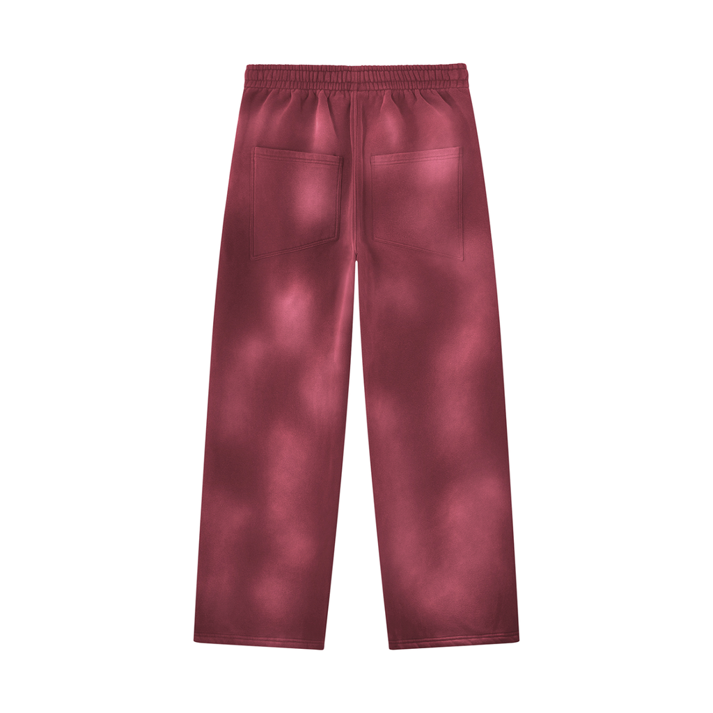 DeLuX Sunfade Wide Leg Fleece Sweatpants