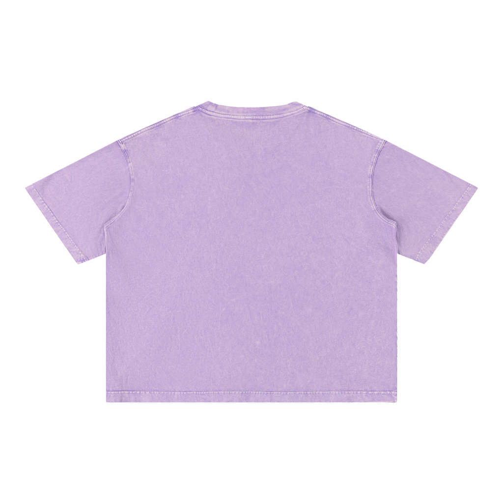 DeLuX Mineral Wash Boxy Cotton T-Shirt