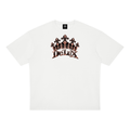 DeLuX Peach Oversized Drop Shoulder T-Shirt