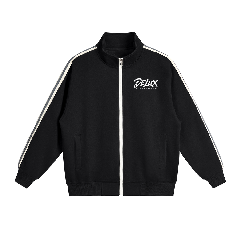 DeLuX Side-Stripe Stand Collar  Jacket