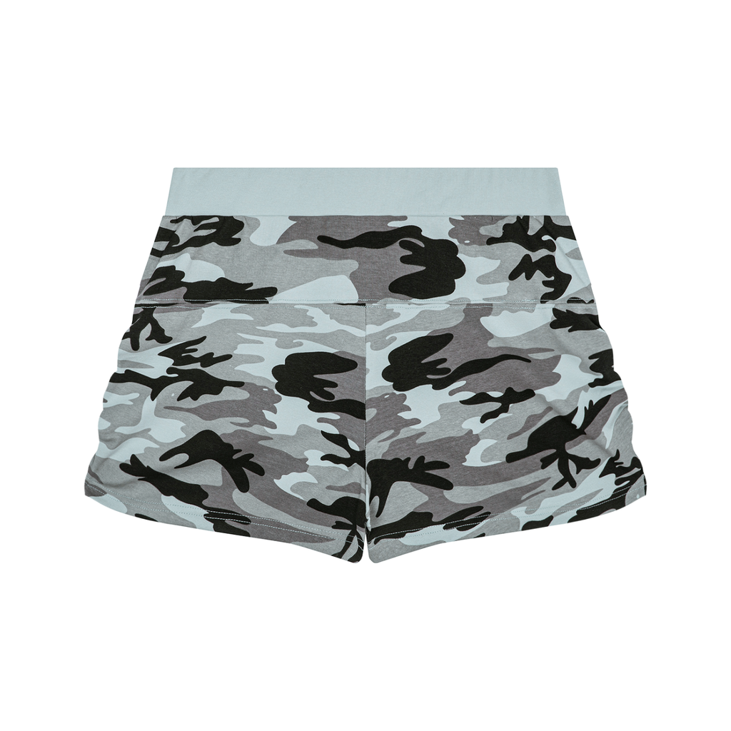 DeLuX Women's Slim Camo Shorts