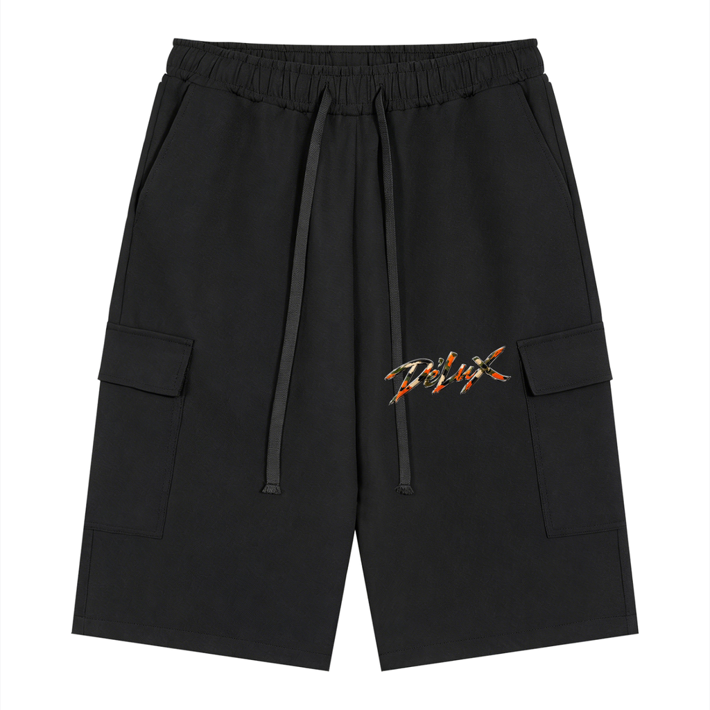 DeLuX Drawstring Cargo Shorts