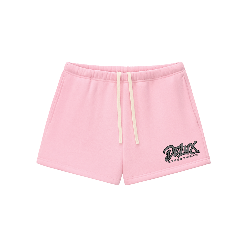 DeLuX  Fleece Drawstring Sweatshorts