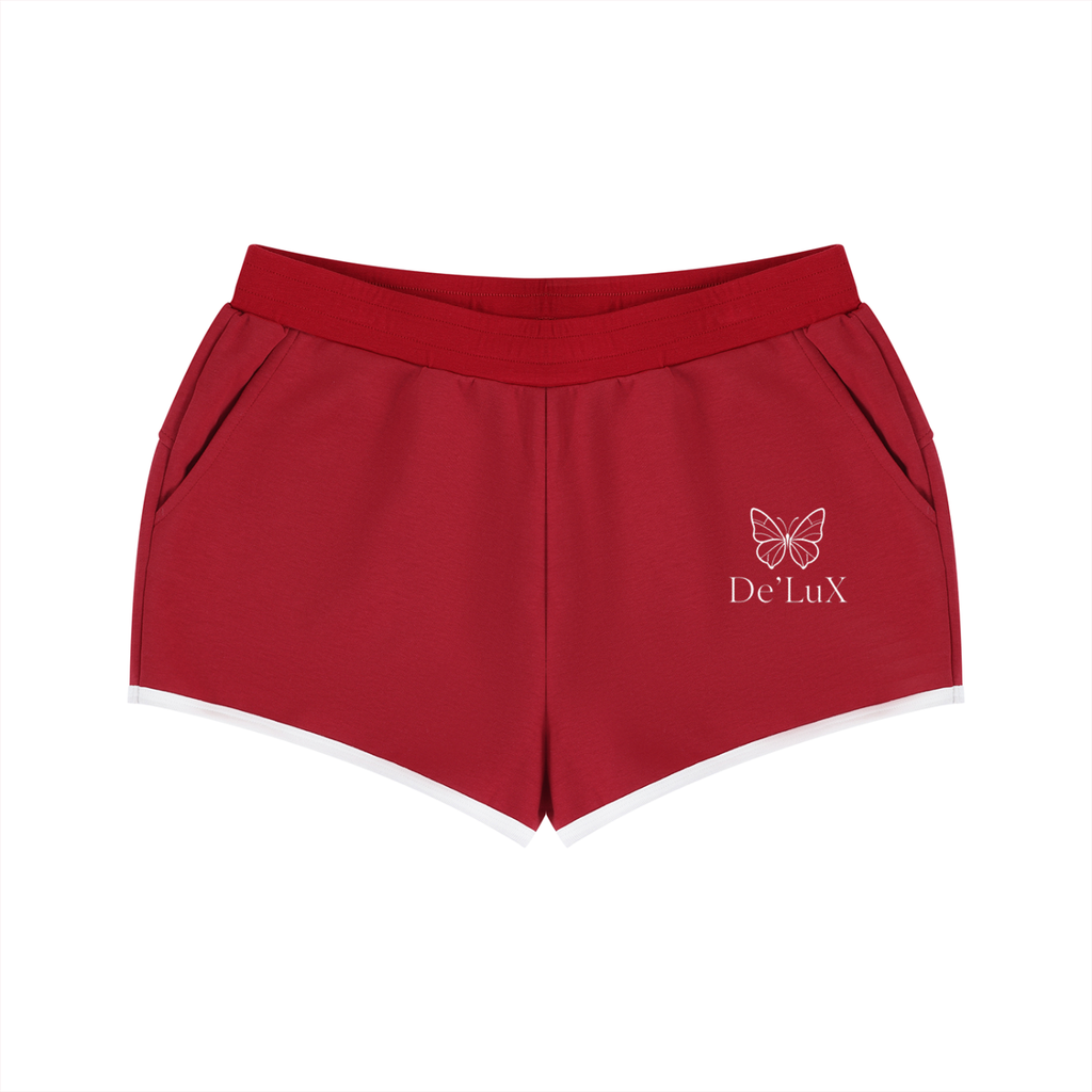 Women's Retro Contrast Binding Shorts