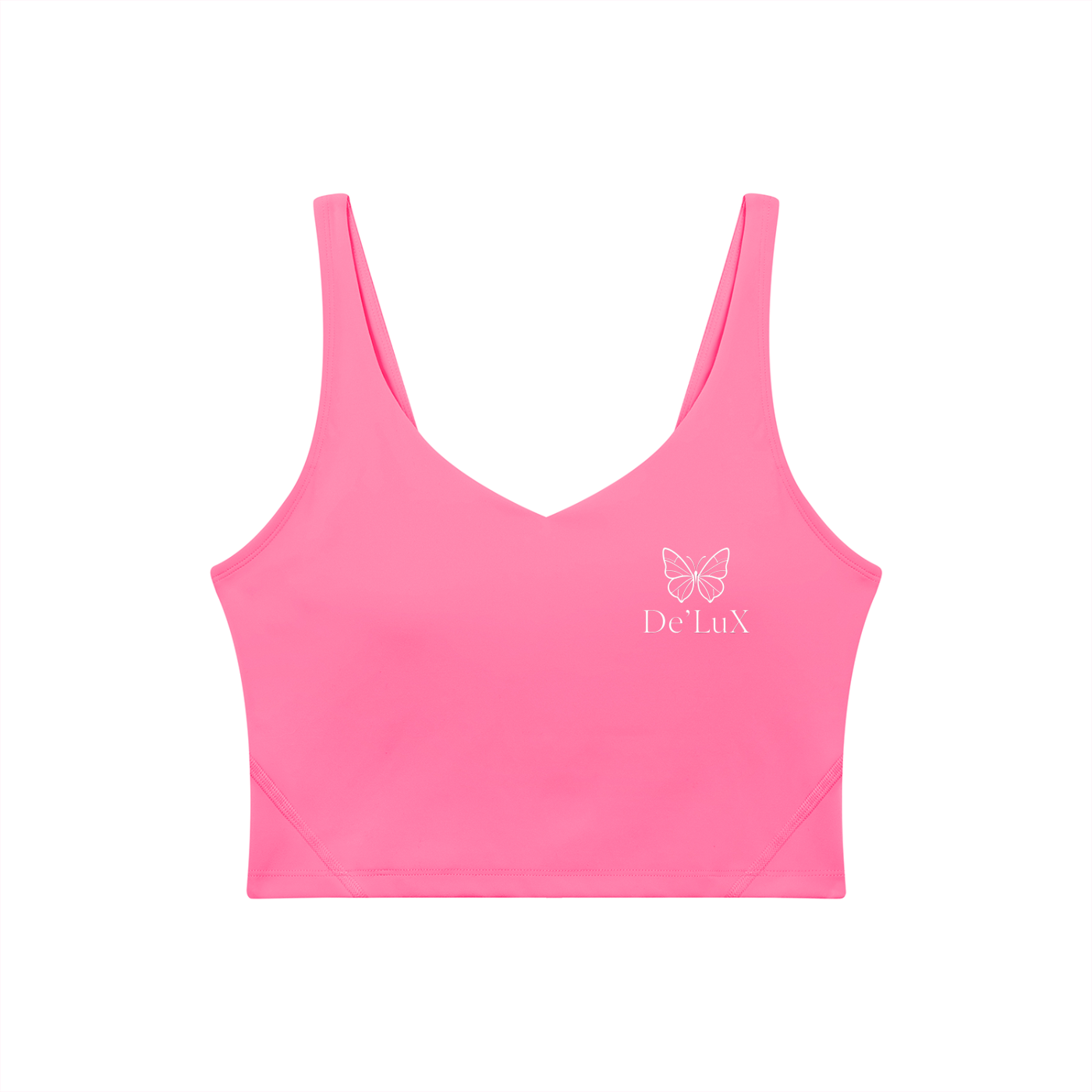 Women's V-Neck Yoga Sports Bra