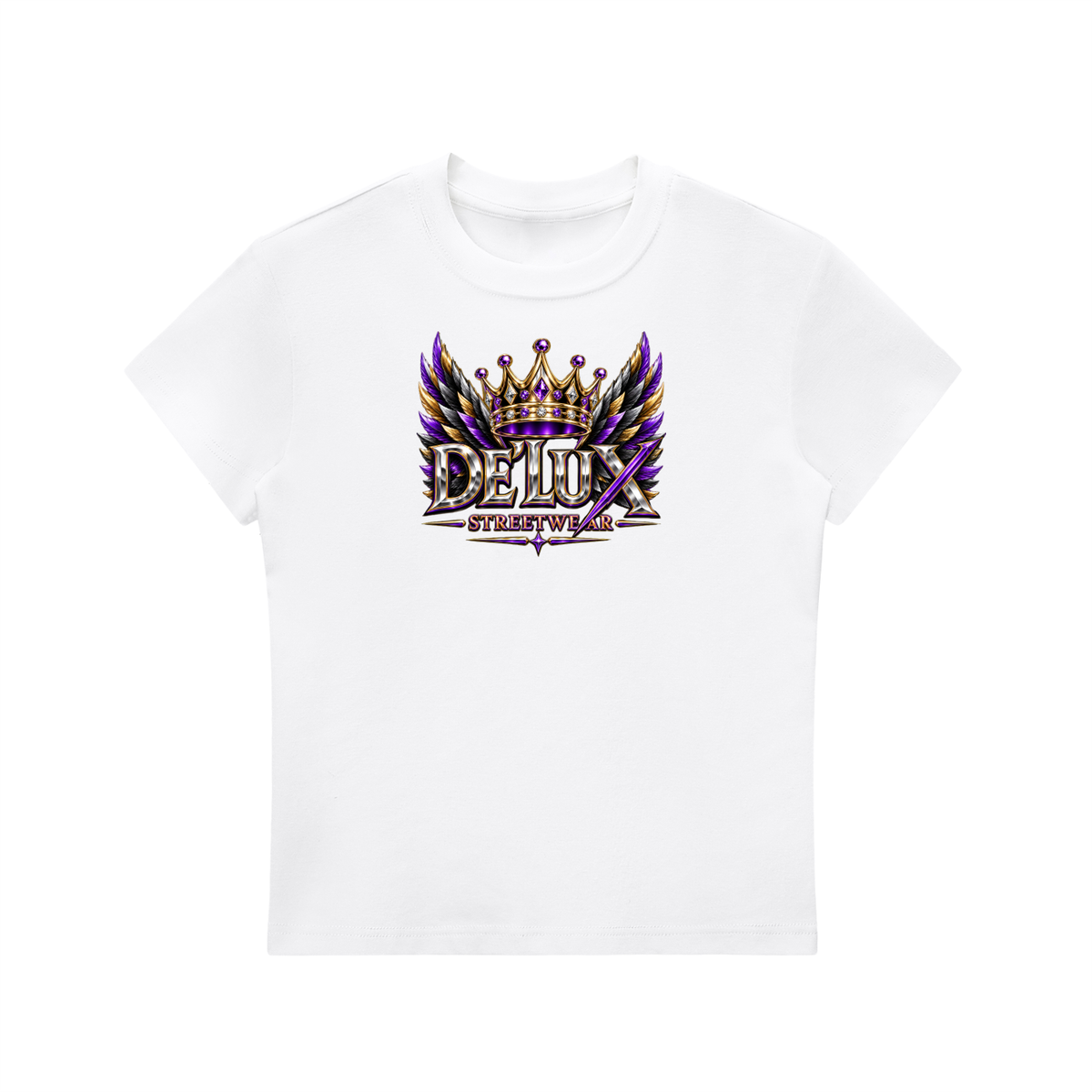 DeLuX Essential Bodycon Crewneck T-Shirt