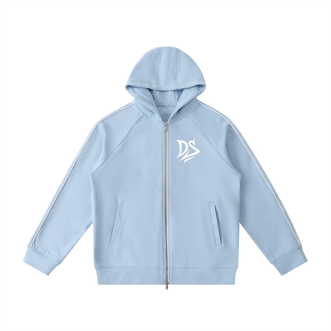 DS Heavyweight Raglan Sleeve Zip Hoodie