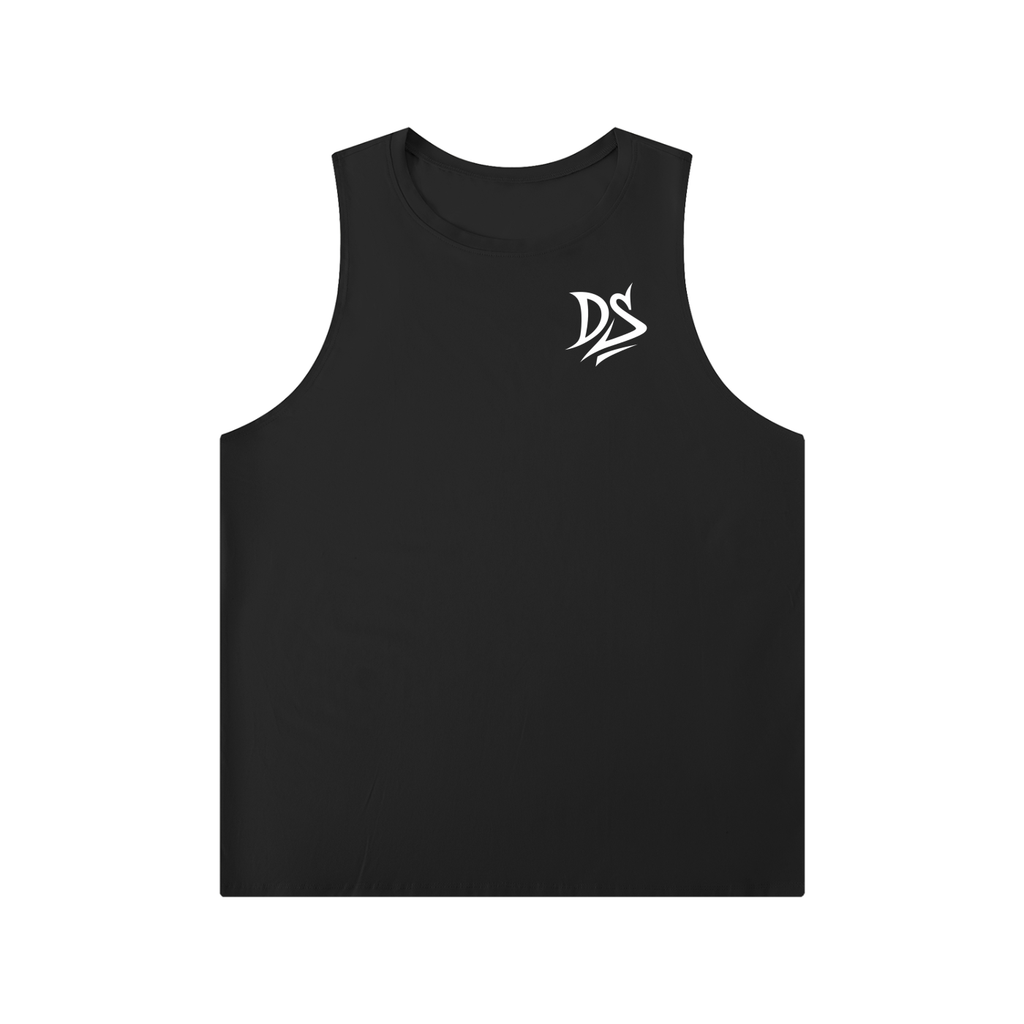DeLuX DS Men's Solid Color Crewneck Tank Top