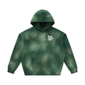 Unisex Sunfade Frayed Fleece Hoodie