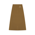 Women's Solid Color Knit Maxi Skirt