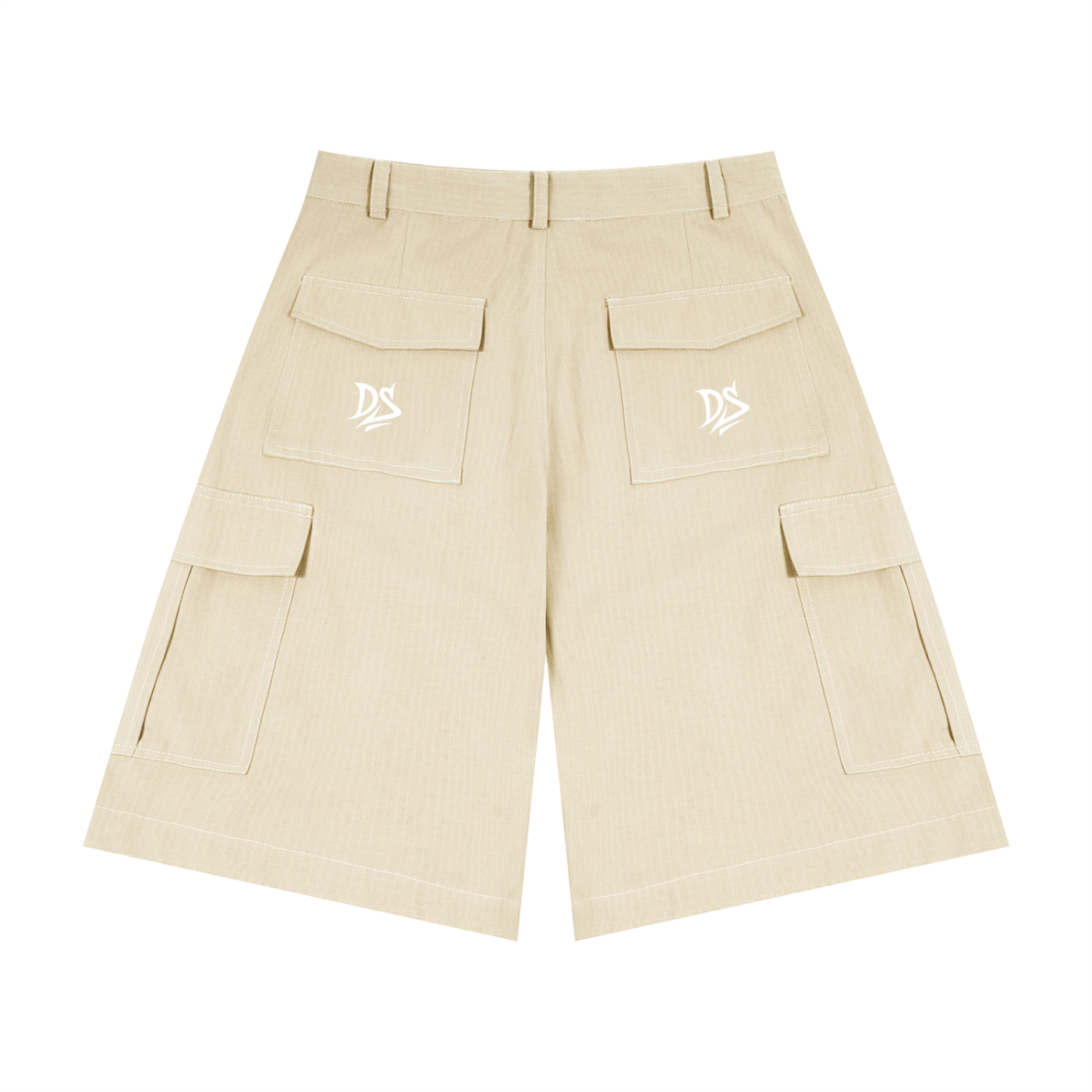 Unisex Woven Cargo Shorts