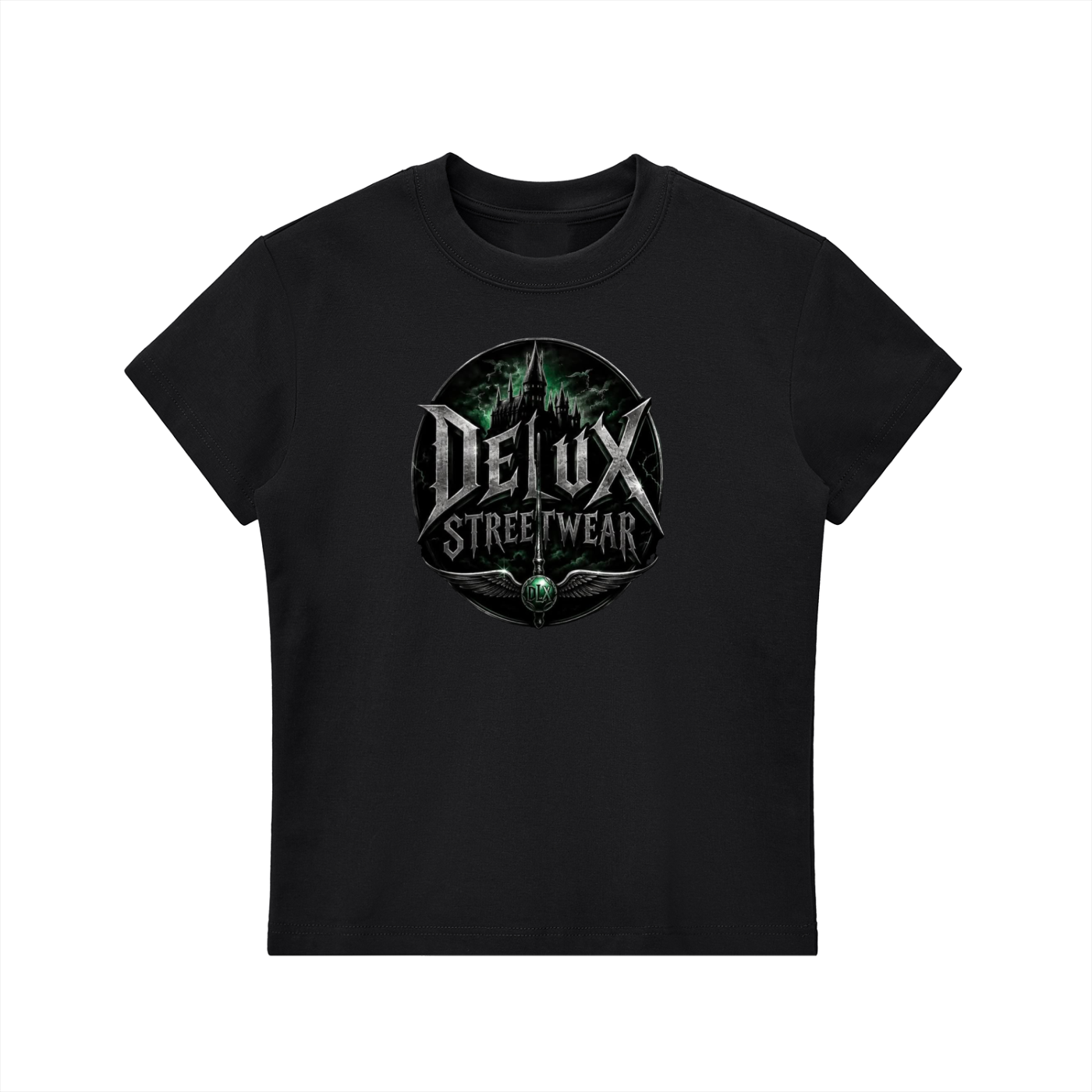 Essential Bodycon Crewneck T-Shirt